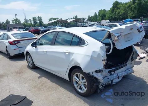 2017 Chevrolet Cruze Lt Auto из США, поврежденный, VIN 1G1BE5SMXH7250221